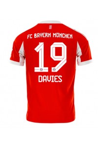 Bayern Munich Alphonso Davies #19 Fotballdrakt Hjemme Klær 2025-26 Korte ermer